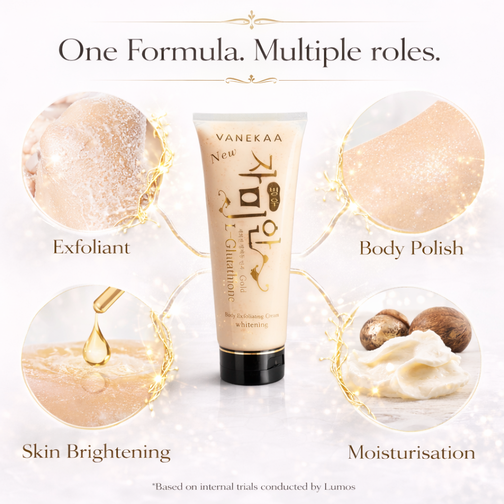 Gold Shimmer Exfoliating Scrub