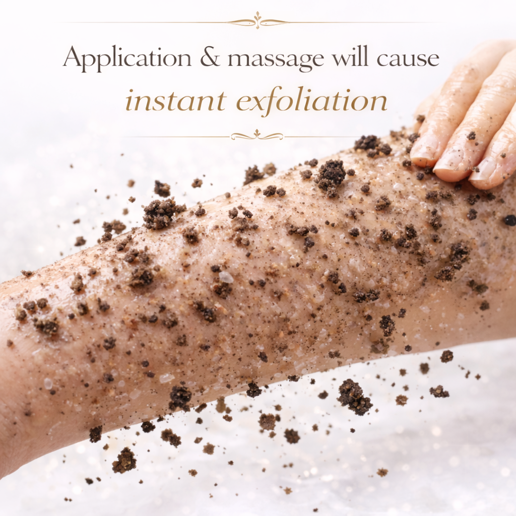 Gold Shimmer Exfoliating Scrub